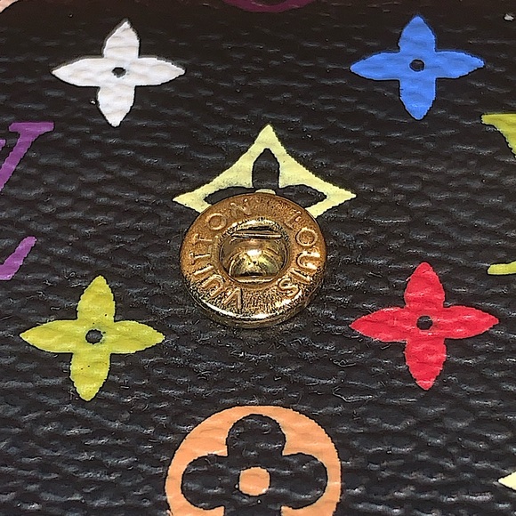 LOUIS VUITTON TAKASHI MURAKAMI WALLET LIMITED EDITION BLACK MONOGRAM VINTAGE - Picture 16 of 16
